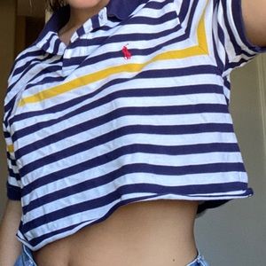 Vintage Ralph Lauren crop top